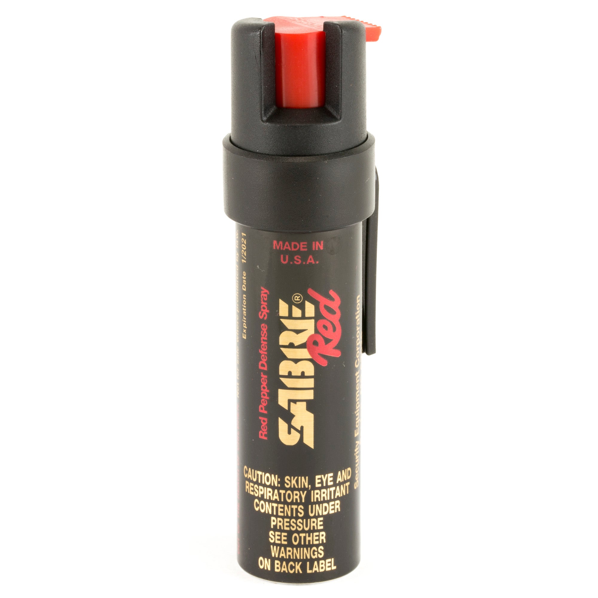 Sabre P-22-OC Personal Pepper Spray with Clip – 0.75 oz for Self Defense