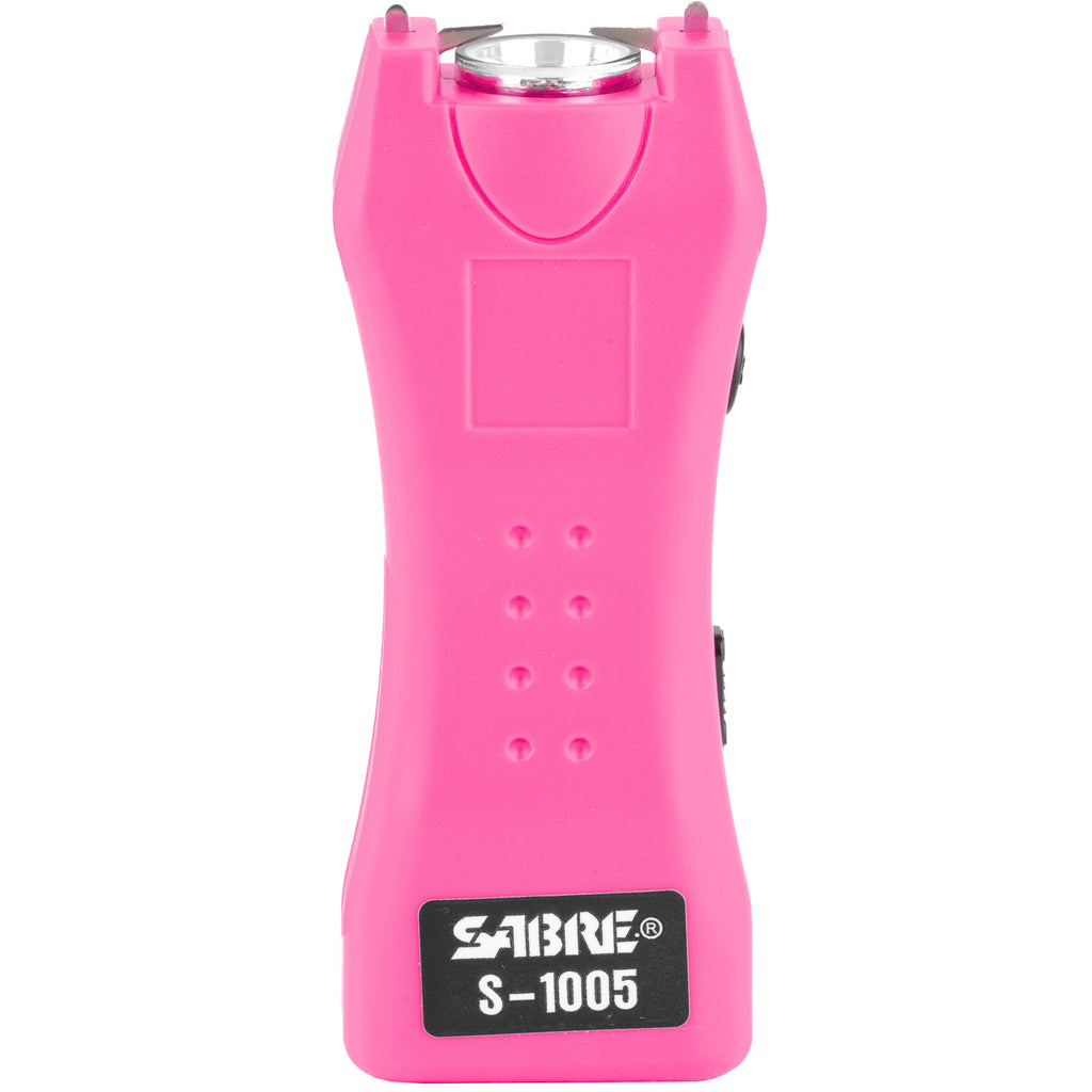 Sabre Mini Stun Gun 600,000 Volts Pink - Personal Safety & Self-Defense Device