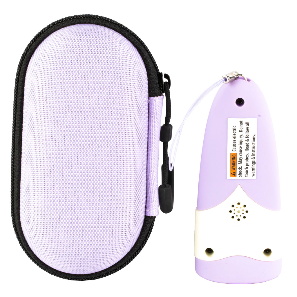 Sabre Mini Stun Gun with Personal Alarm and Flashlight - Compact 3-in-1 Safety Device in White