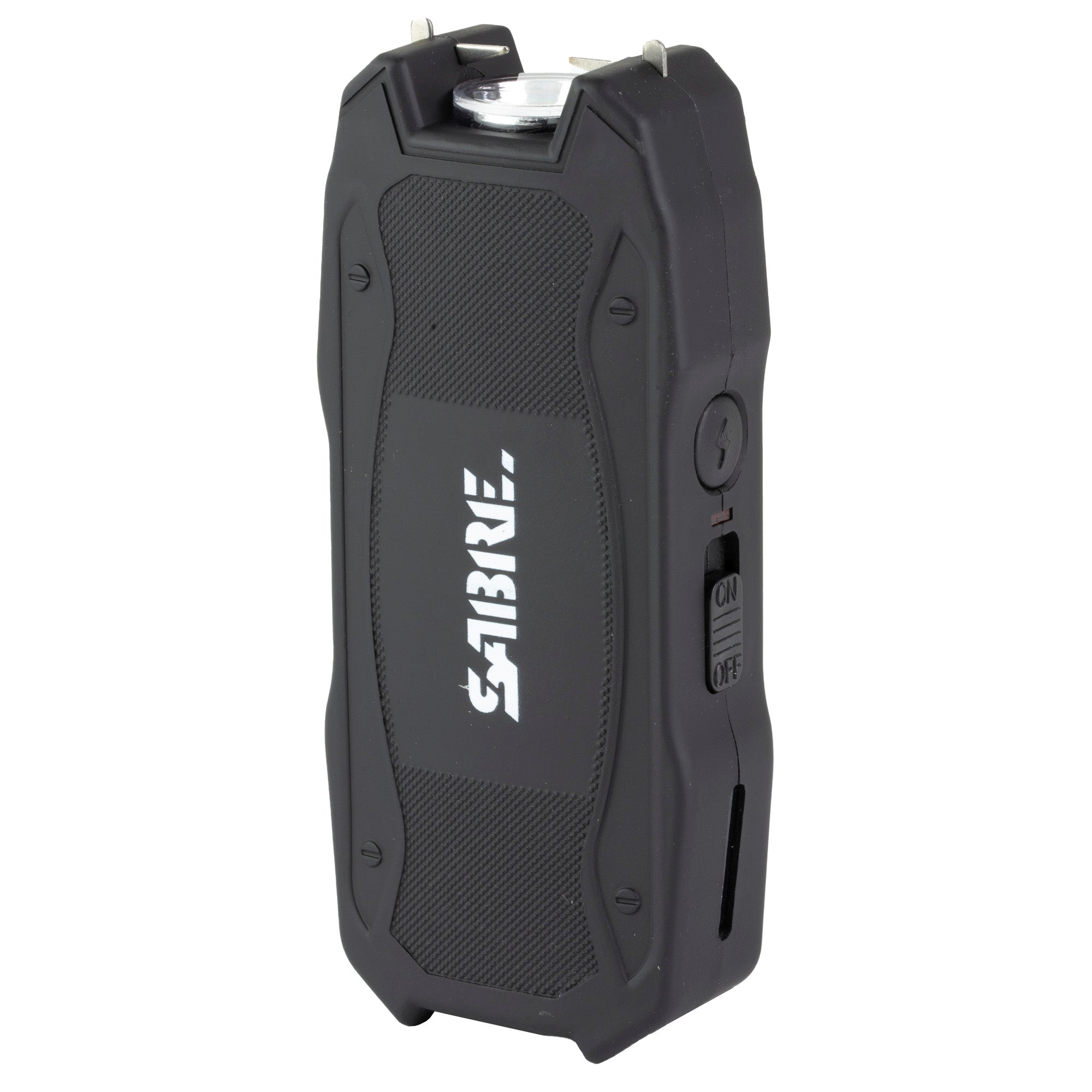 Sabre S-1021 2-in-1 Stun Gun with Flashlight and Battery Indicator - Black