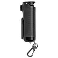 Sabre Hard Case Pepper Gel with Seat Belt Cutter and Window Breaker, 0.54 oz, Black