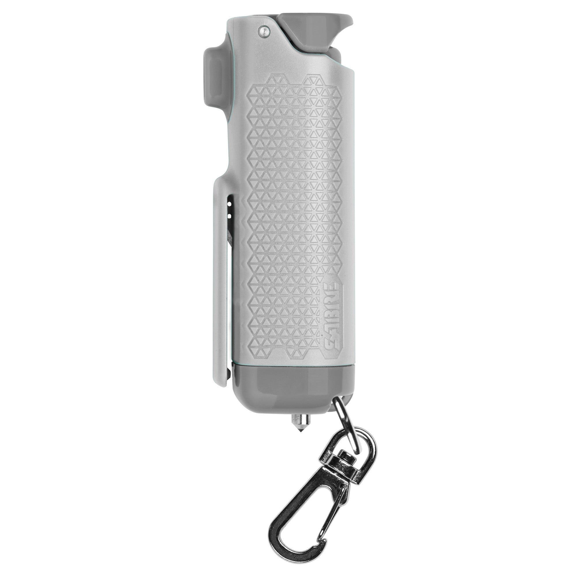 Sabre Hard Case Pepper Gel in Gray – 0.54 oz Aerosol Can for Personal Safety