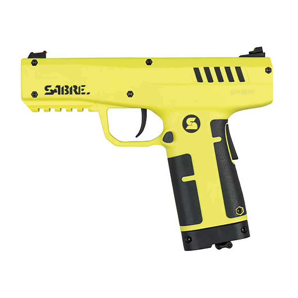 Sabre Pepper Launcher Kit with Impact and Practice Projectiles for Home Defense