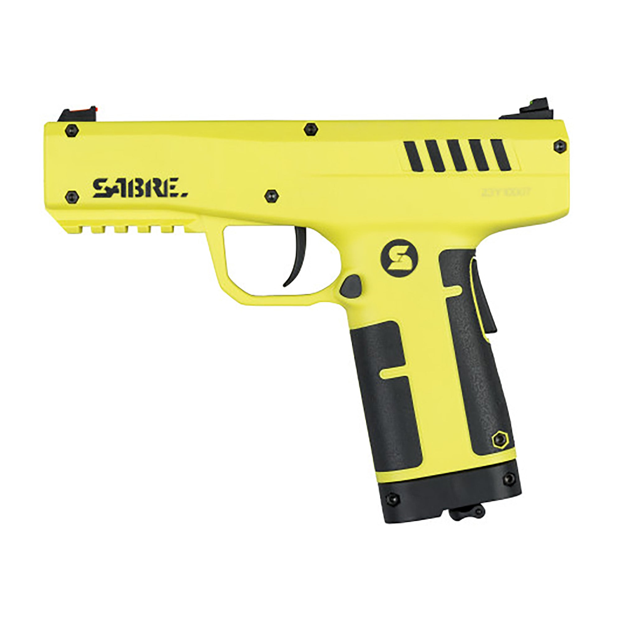 Sabre Pepper Launcher Kit with Impact and Practice Projectiles for Home Defense