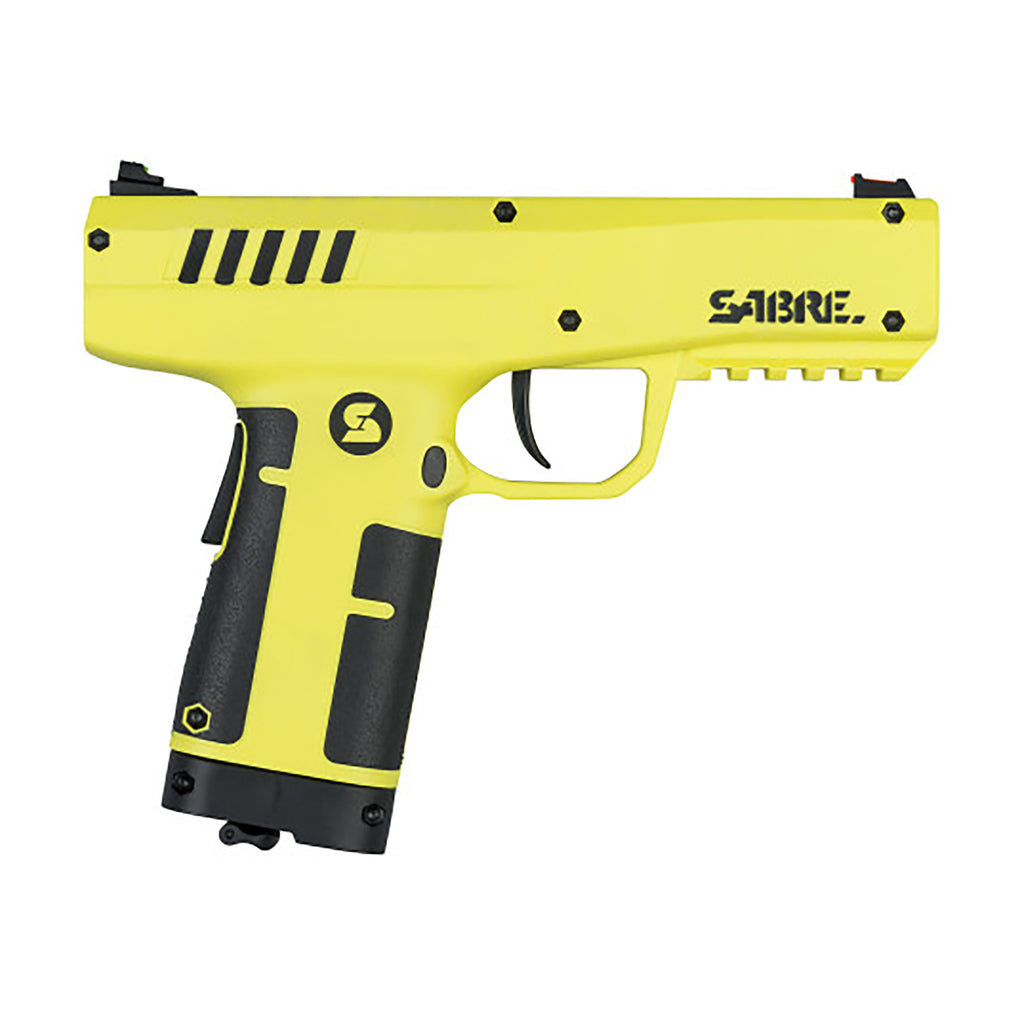 Sabre Pepper Launcher Kit with Impact and Practice Projectiles for Home Defense