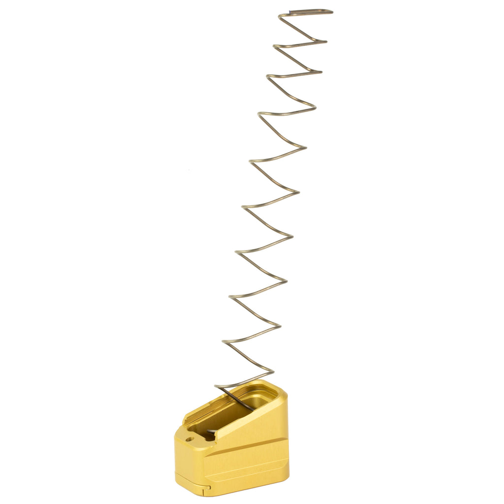 Shield Arms G17-ME-5-GLD Gold Magazine Extension for Glock 17, 19X, 34, 35, 22, and 45