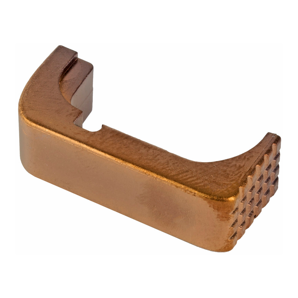 Shield Arms Glock 43X/48 Mag Catch and Release in Bronze - Model G43X-EMR-BRONZE