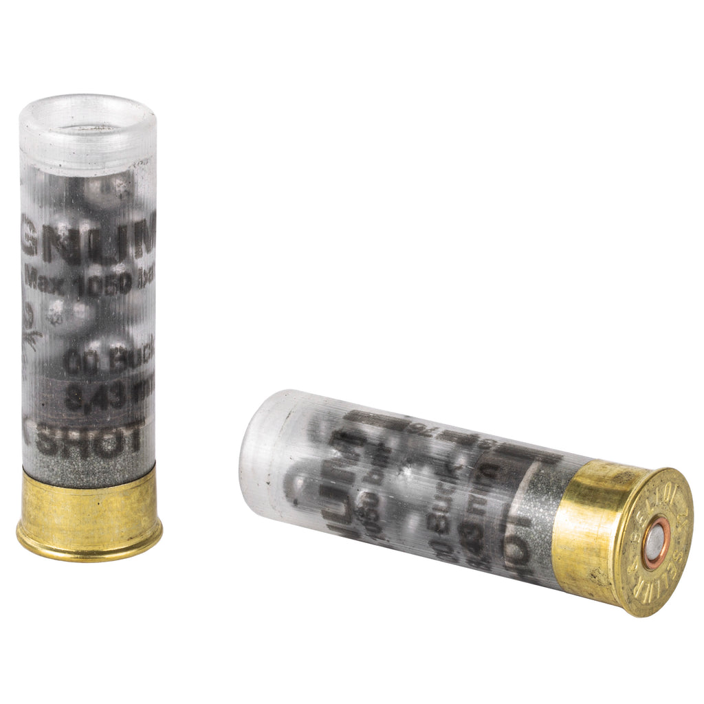 Sellier & Bellot 12 Gauge 00 Buckshot Shotshell - 10 Rounds per Box, 250 per Case
