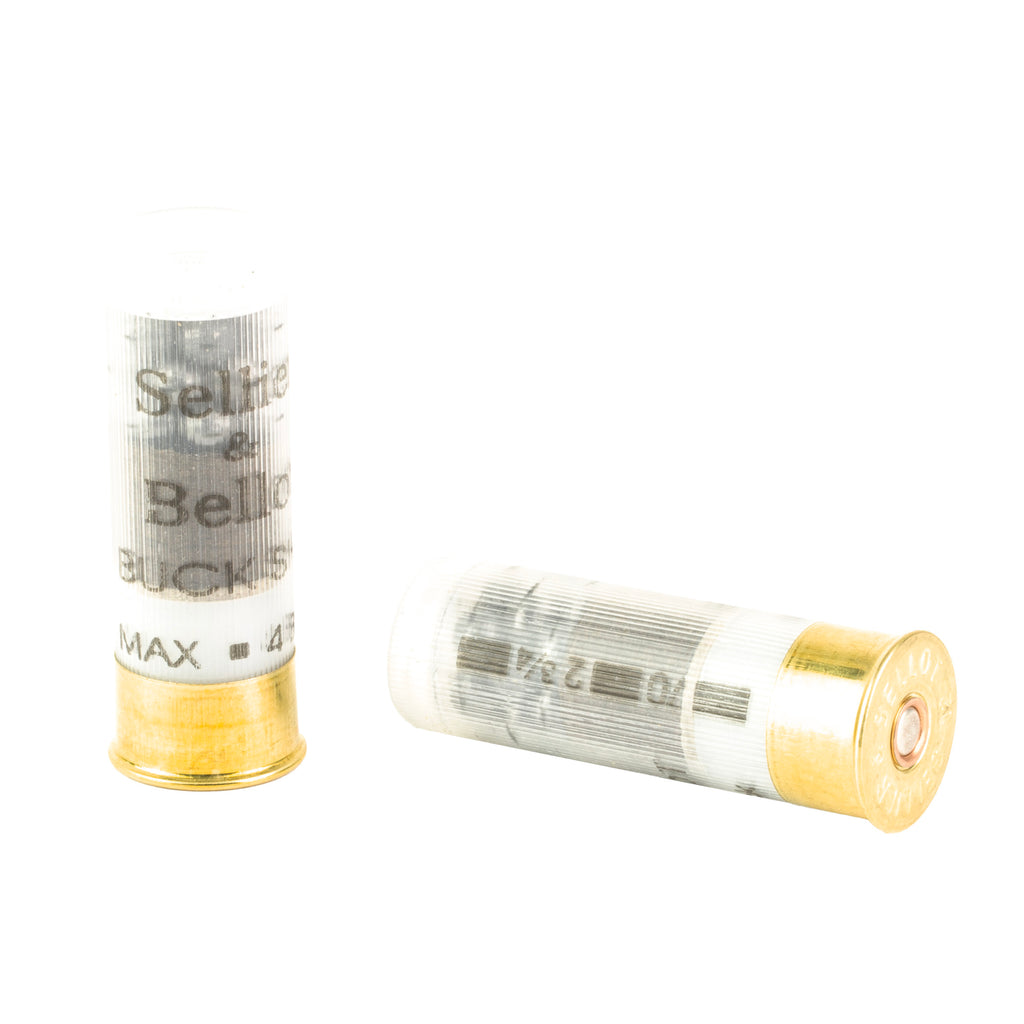 Sellier & Bellot 12 Gauge 2.75-Inch 4 Buckshot Shotshells – 10 Rounds per Box