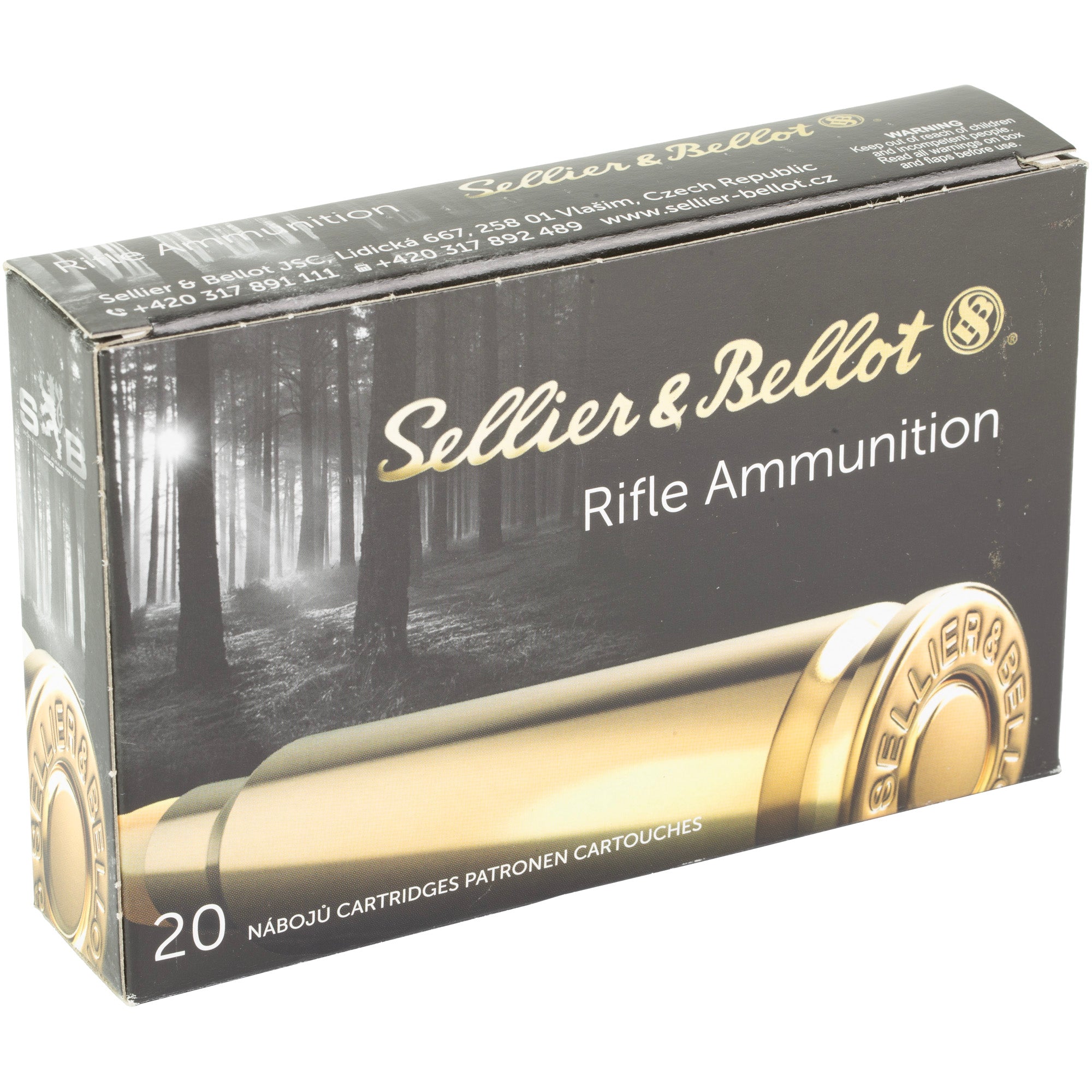 Sellier & Bellot 270 Winchester 150-Grain Soft Point Rifle Ammunition - 20 Rounds Per Box