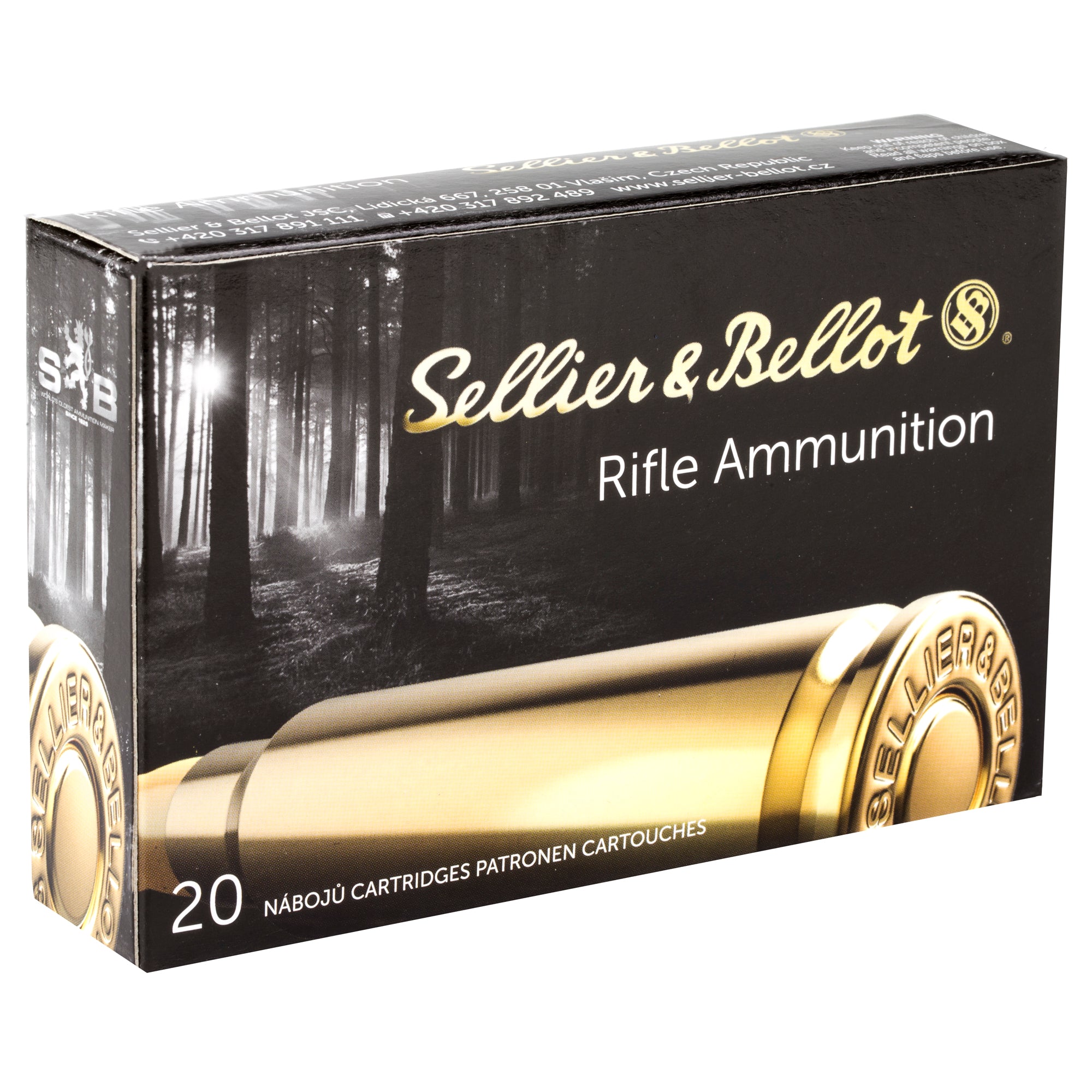 Sellier & Bellot 30-06 Springfield 180-Grain Full Metal Jacket Rifle Ammunition (20/400)