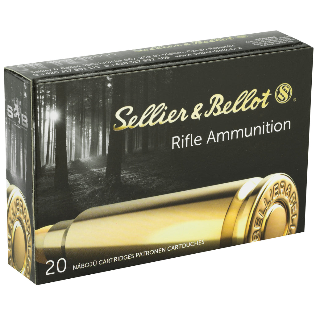 Sellier & Bellot 30-06 Springfield 180 Grain Soft Point Rifle Ammunition (20 Rounds per Box, 400 per Case)