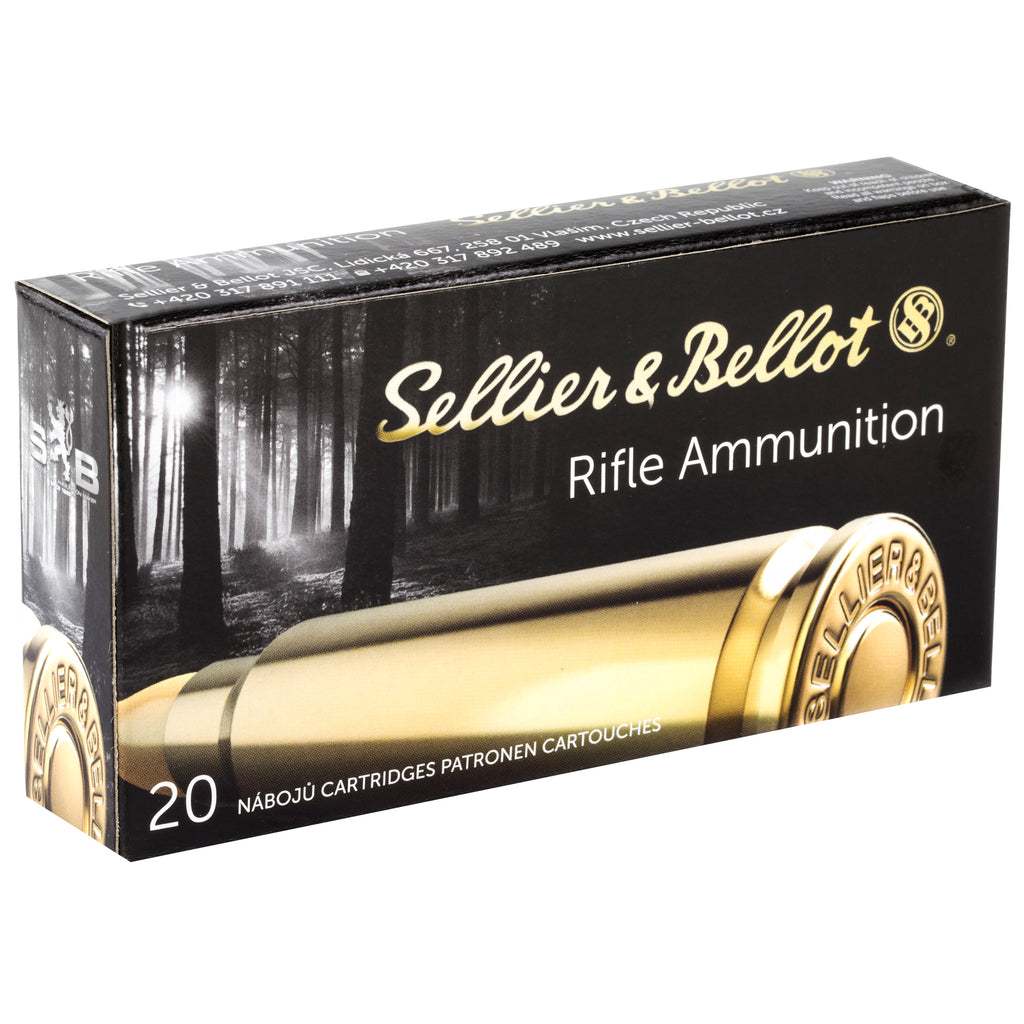 Sellier & Bellot 30-30 Winchester Soft Point Rifle Ammunition, 150 Grain, 20 Rounds per Box