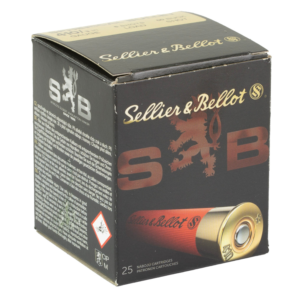 Sellier & Bellot Super Speed 410 Bore 00 Buckshot 25 Rounds per Box