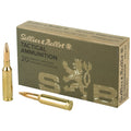 Sellier & Bellot 6.5 Creedmoor Rifle Ammunition - 140 Grain Full Metal Jacket, 20 Rounds per Box