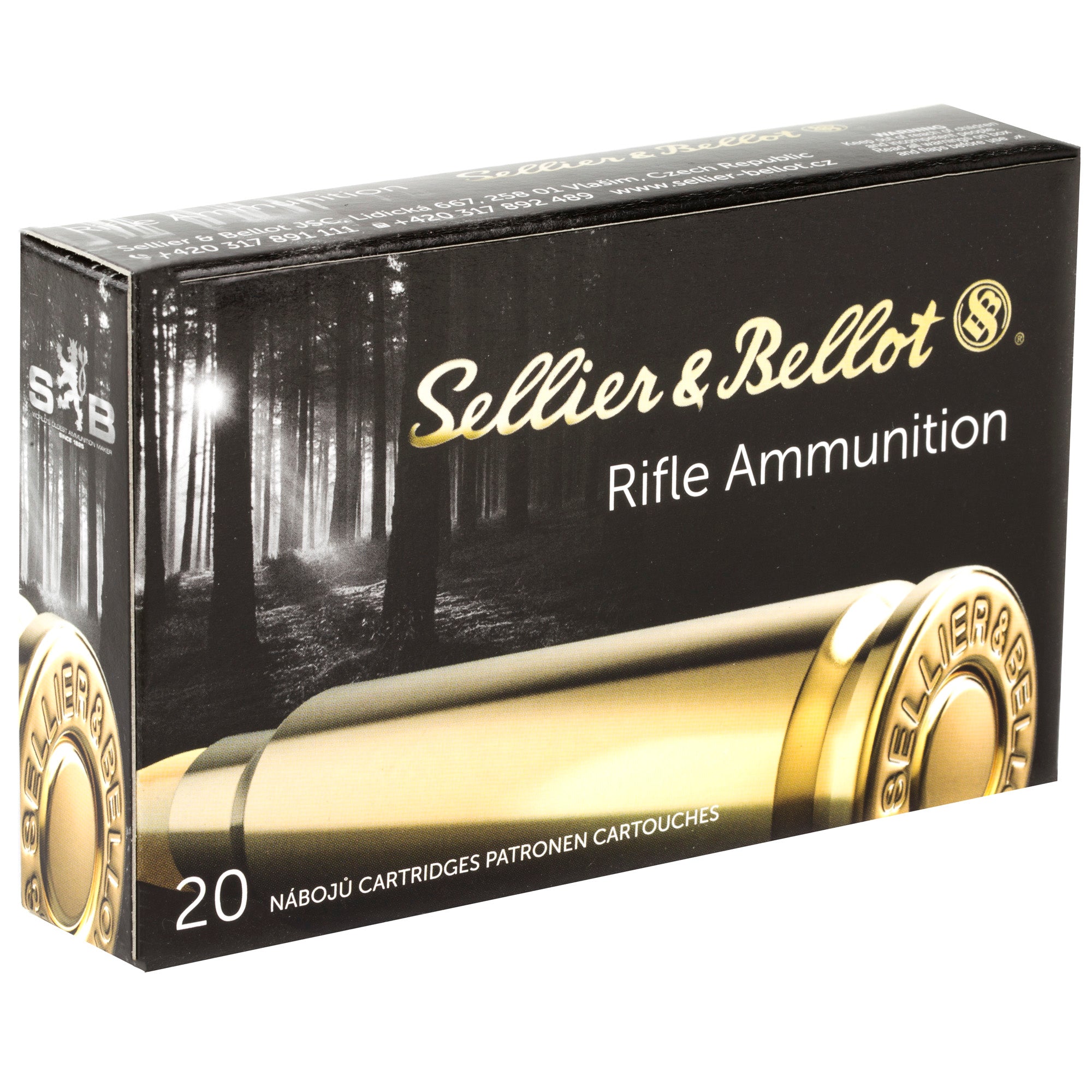 Sellier & Bellot 7x57mm Rifle Ammunition 140 Grain Soft Point - Pack of 20