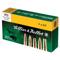 Sellier & Bellot 7x57mm Rifle Ammunition 173-Grain Soft Point Cutting Edge (20 Rounds per Box)
