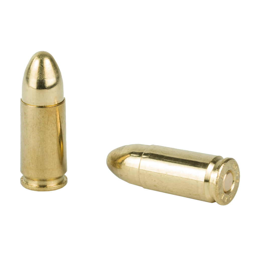 Sellier & Bellot 9mm 124 Grain FMJ Pistol Ammunition - 50 Rounds per Box, 1000 per Case
