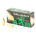 Sellier & Bellot 9mm 124 Grain Full Metal Jacket Ammunition - Non-Toxic, 50 Rounds per Box