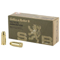 Sellier & Bellot 9mm Subsonic 140 Grain Full Metal Jacket Ammunition, 50 Rounds per Box