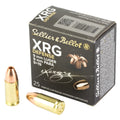 Sellier & Bellot 9mm 100-Grain XRG Hollow Point Pistol Ammunition (25 Rounds per Box)