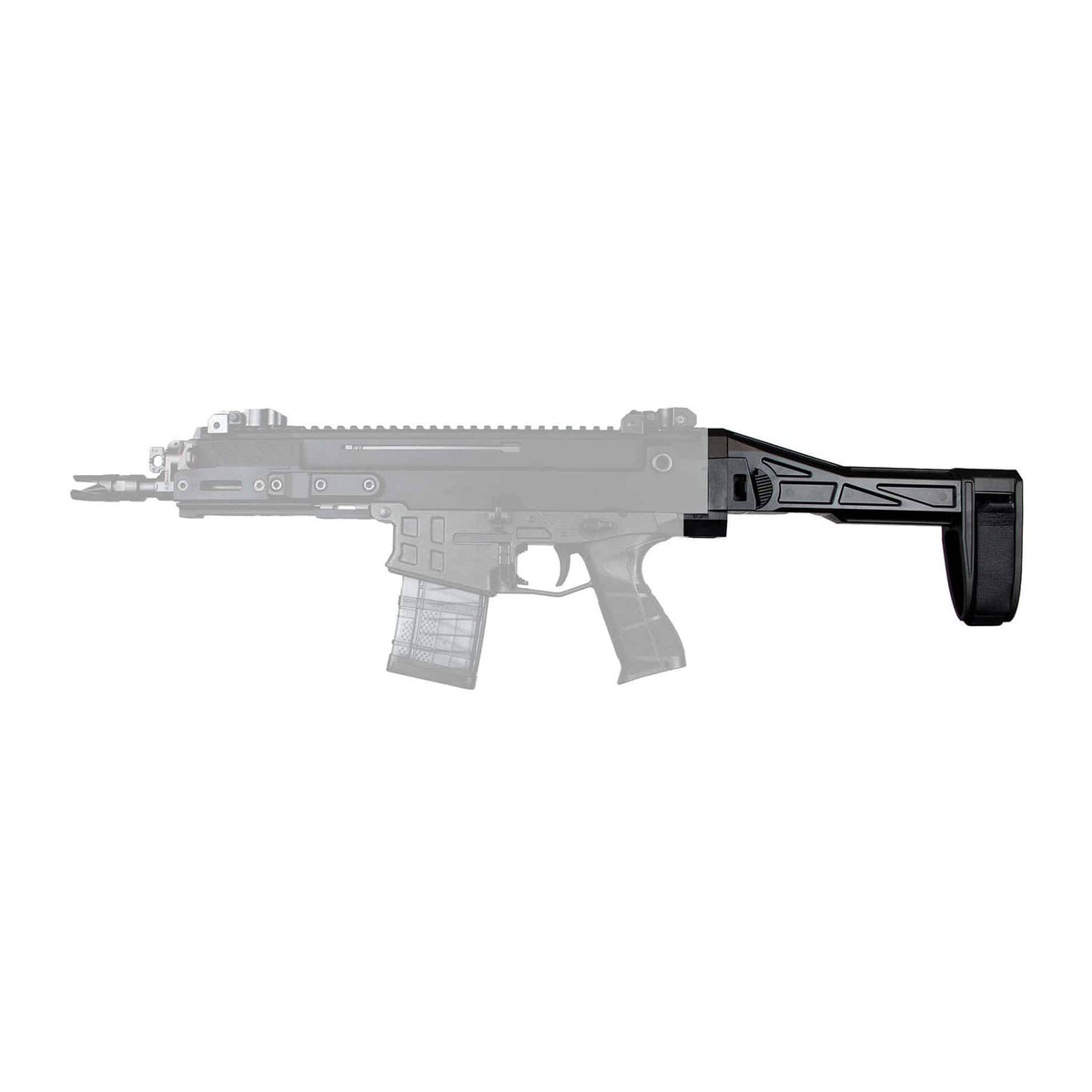 SB Tactical Bren2 Pistol Stabilizing Brace Black - Model BREN2-01-SB