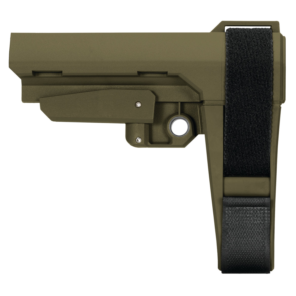 SB Tactical SBA3 AR Pistol Stabilizing Brace in Olive Drab Green
