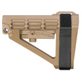 SB Tactical SBA4 AR Stabilizing Brace in Flat Dark Earth - Model SBA4X-02-SB