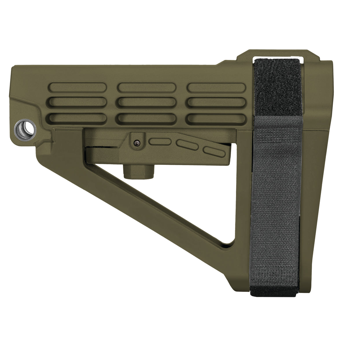 SB Tactical SBA4 AR Stabilizing Brace in Olive Drab Green - 5-Position Adjustable Carbine Brace