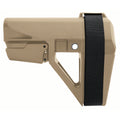 SB Tactical SBA5 Pistol Stabilizing Brace with 5-Position Adjustment in Flat Dark Earth