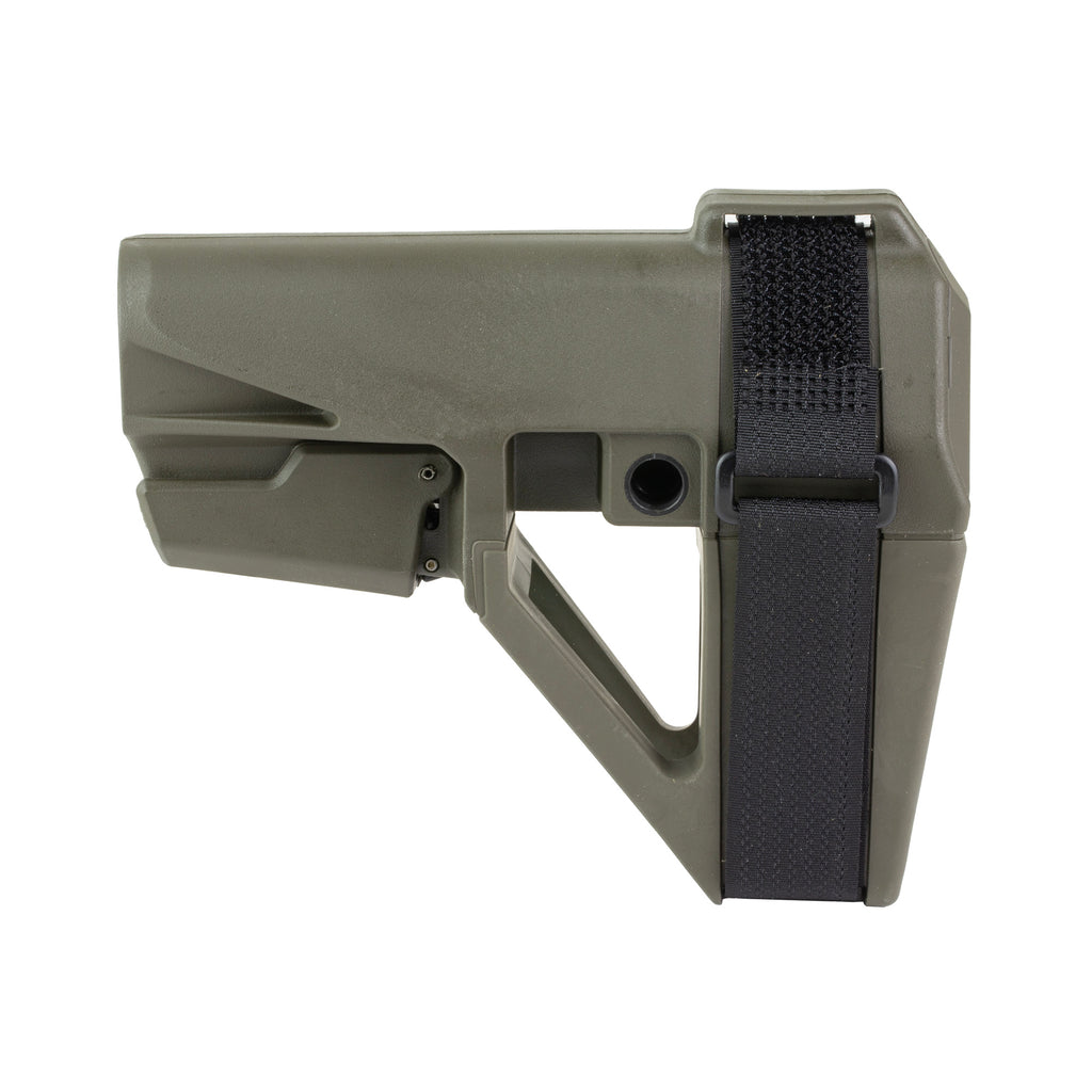 SB Tactical SBA5 Pistol Stabilizing Brace in Olive Drab Green