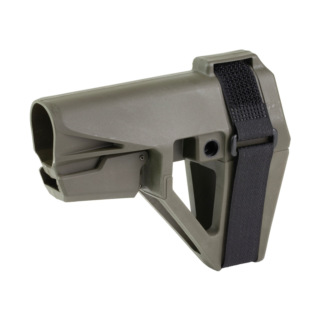 SB Tactical SBA5 Pistol Stabilizing Brace in Olive Drab Green