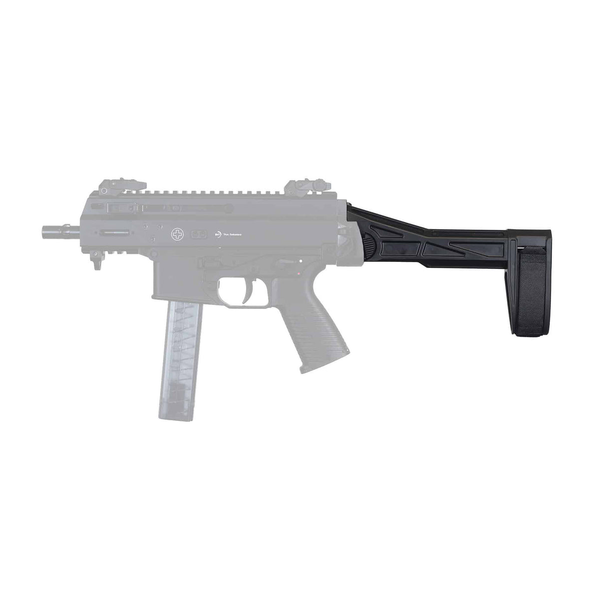 SB Tactical SBT-G2 Pistol Stabilizing Brace for APC, UMP, and SMG45 – Black