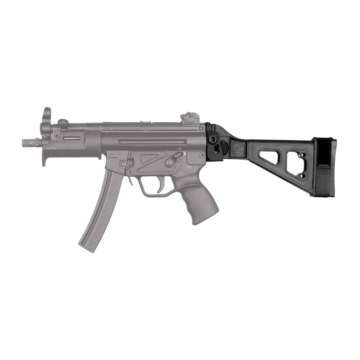 SB Tactical SBT5K Folding Stabilizing Brace for MP5K, Black