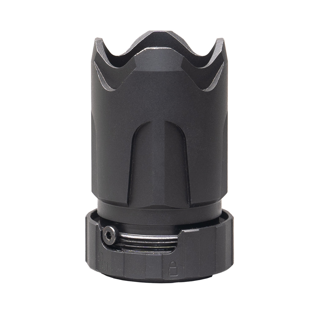 SilencerCo ASR Blast Shield Black (Part AC1548) – Muzzle Blast Diverter for Improved Shooting Comfort