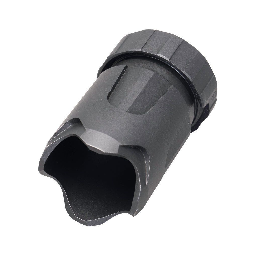 SilencerCo ASR Blast Shield Black (Part AC1548) – Muzzle Blast Diverter for Improved Shooting Comfort