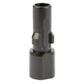 SilencerCo 3-Lug Muzzle Device for 45 ACP, 5/8x24 Thread - Black