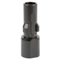 SilencerCo 3-Lug Muzzle Device for 9mm with 1/2x28 Thread - Black
