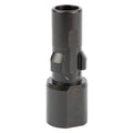 SilencerCo 3-Lug Muzzle Device for 9mm - Model 5/8x24 Black Adapter