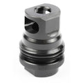 SilencerCo Single Port ASR Muzzle Brake for 9mm with 1/2x28 Thread – Black