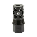 SilencerCo Compact Radial Brake for 223 Remington – Thread Over Muzzle Device with Quick Attach System
