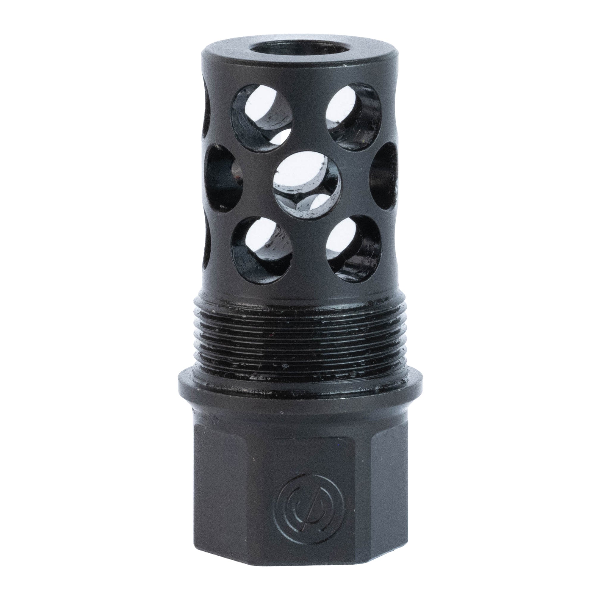 SilencerCo Compact Radial Brake for 30 Caliber with Thread Over Mount System