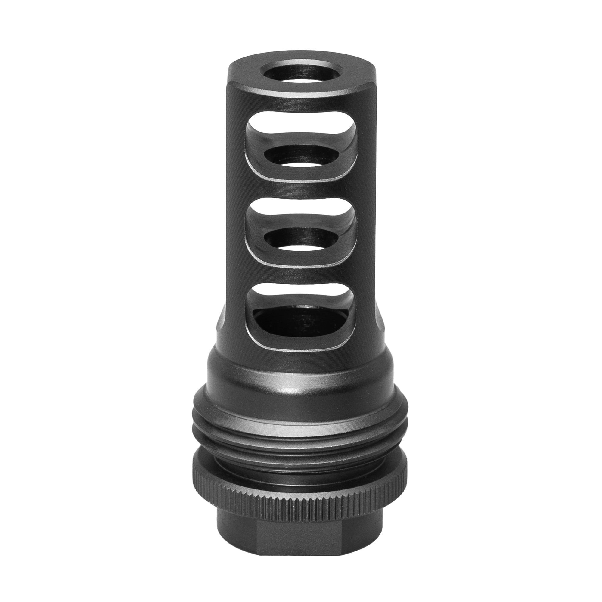 SilencerCo SCO ASR Muzzle Brake 5/8x24 for .338 Caliber with Quick-Attach Design