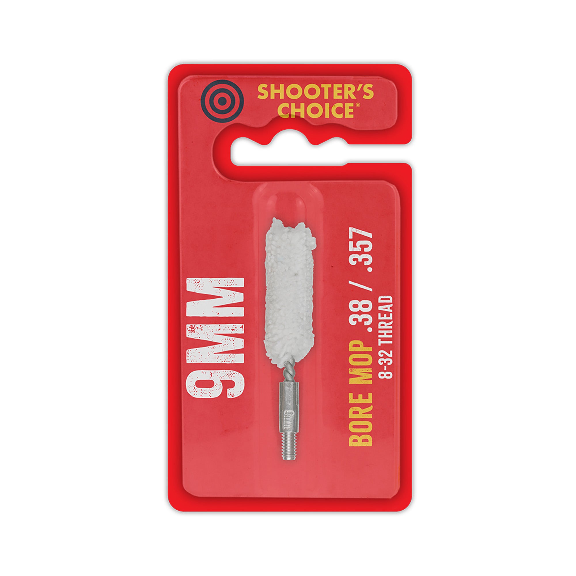 Shooter's Choice 9mm Bore Mop - Model SHF-2M38 for Effective Gun Maintenance