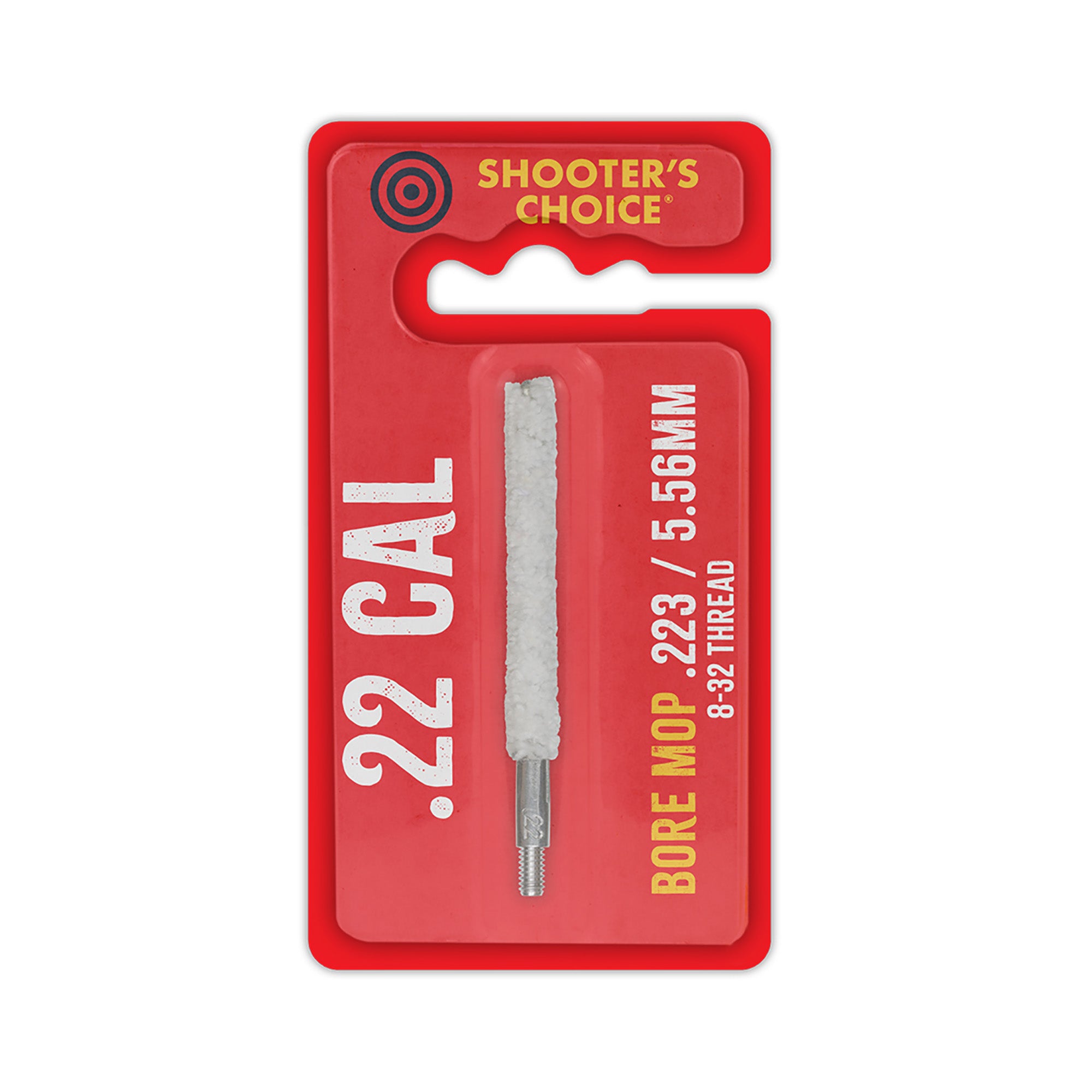 Shooter's Choice .22 Caliber Bore Mop (Part Number: SHF-3M22) for Effective Cleaning and Lubrication