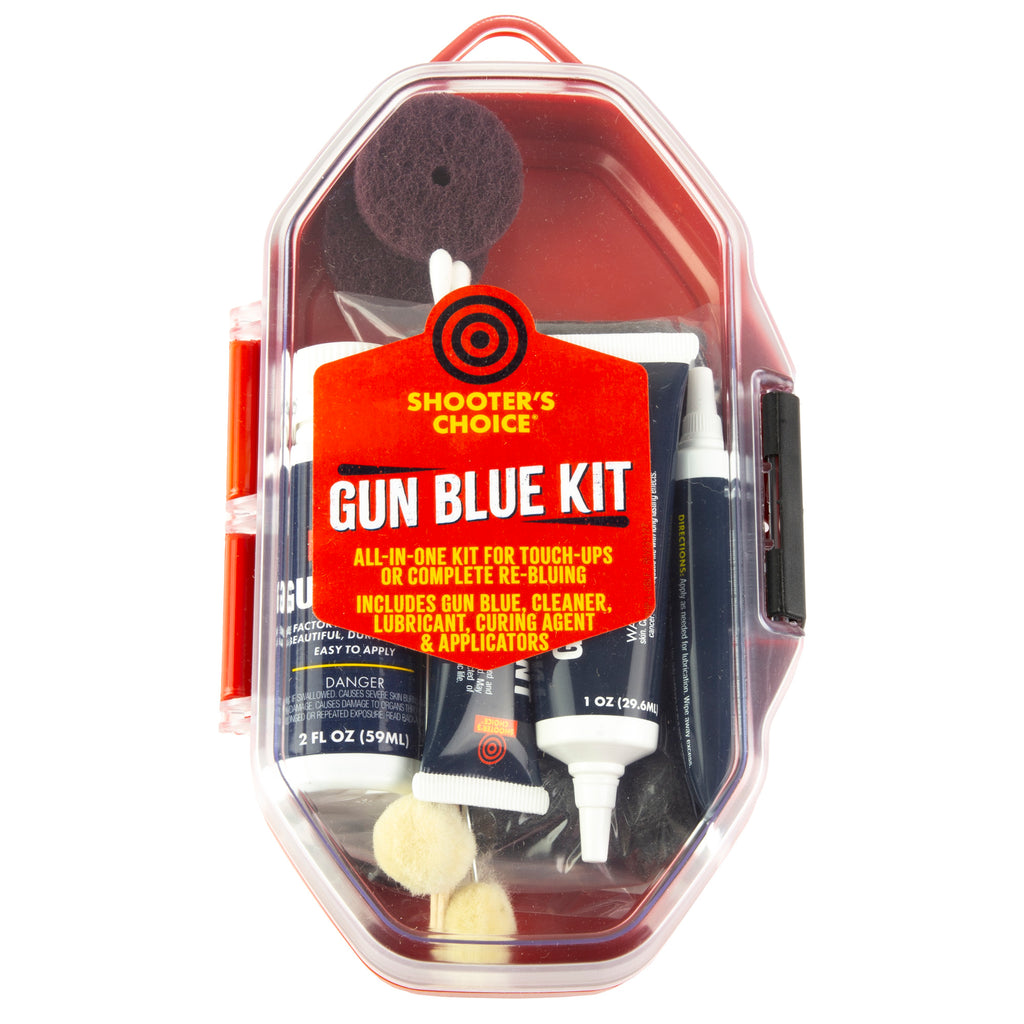 Shooter's Choice Gun Bluing Kit – Complete Cold Blueing Solution for Firearms Restoration