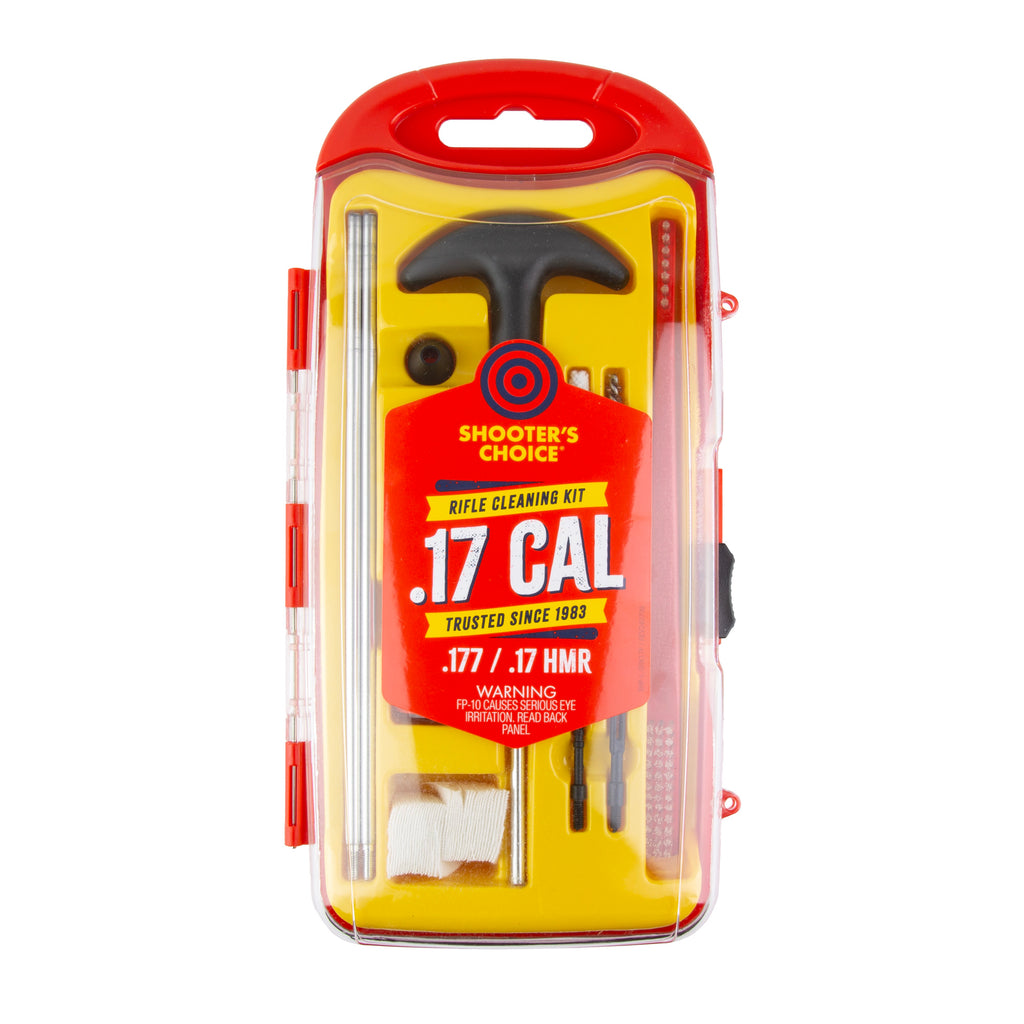 Shooter's Choice .17 Cal Rifle Cleaning Kit - Model SHF-SRK-17
