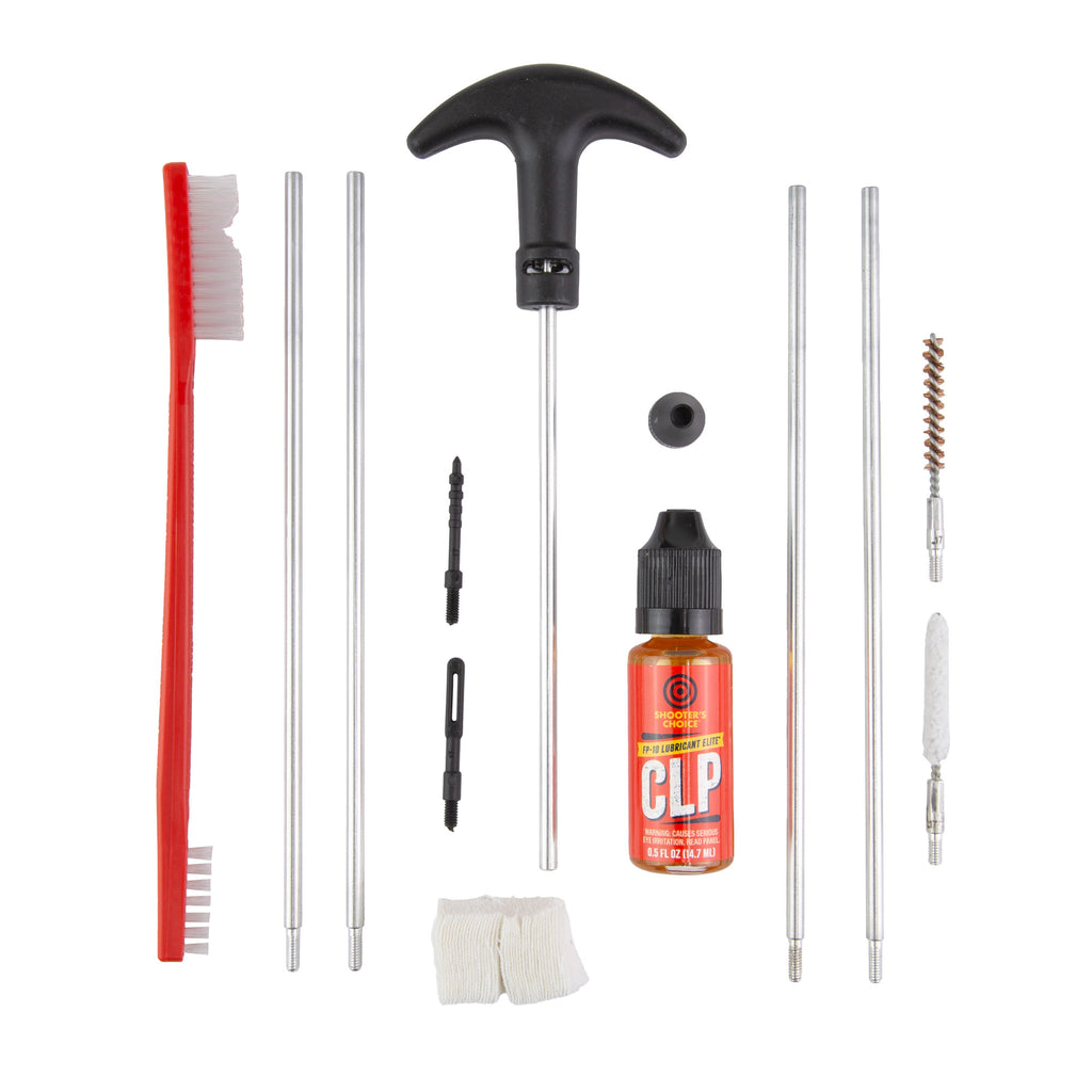 Shooter's Choice .17 Cal Rifle Cleaning Kit - Model SHF-SRK-17
