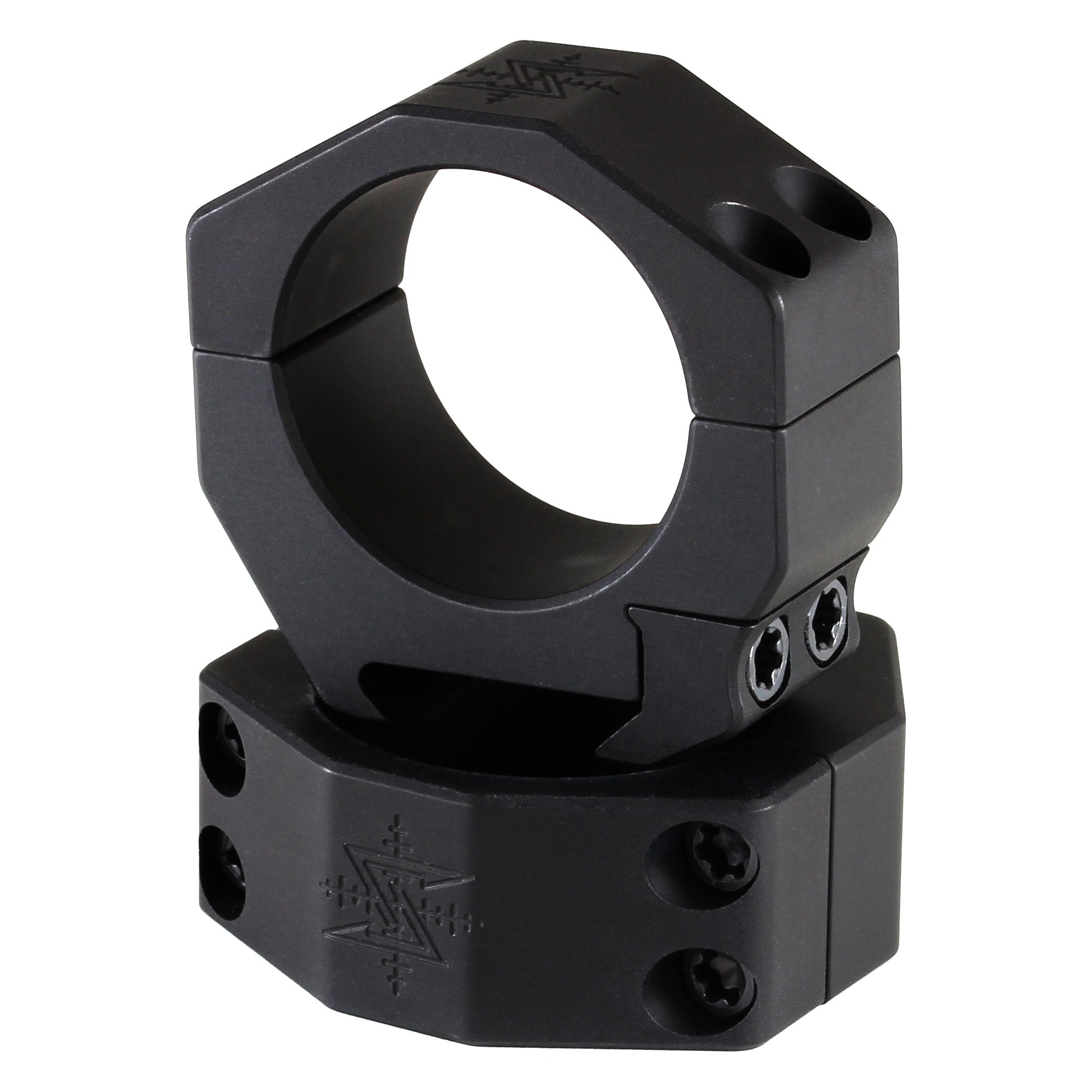Seekins Precision 35mm Low Scope Rings - .95 Low Profile, Black, Model: .95 Low