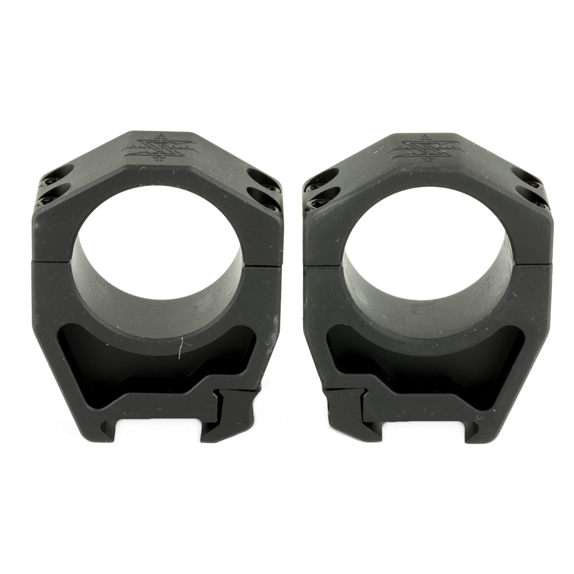 Seekins Precision 34mm Scope Rings - 1.45 inch AR High Mount for Picatinny Rails